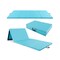 4-Panel PU Leather Folding Exercise Mat with Carrying Handles and Hook and Loop Fasteners